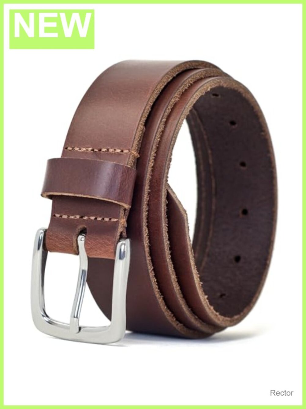 Real Leather Belt for Men Women Unisex Handmade Dorset England 35mm Nickel Free